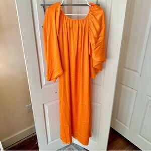 H&M Vibrant Orange Dress